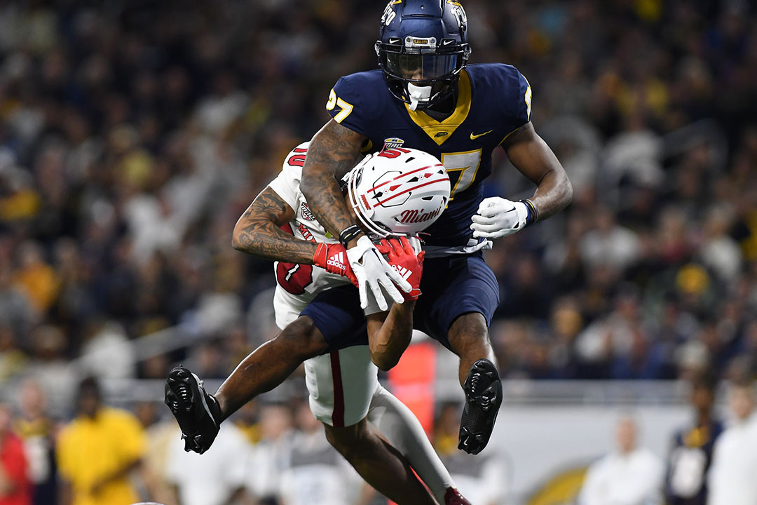 Toledo Rockets defensive back Quinyon Mitchell.
